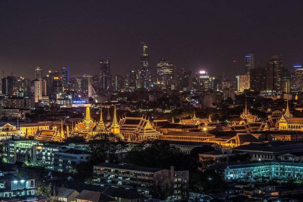 Filming settings for Video Production at Grand Palace Thailand Bangkok
